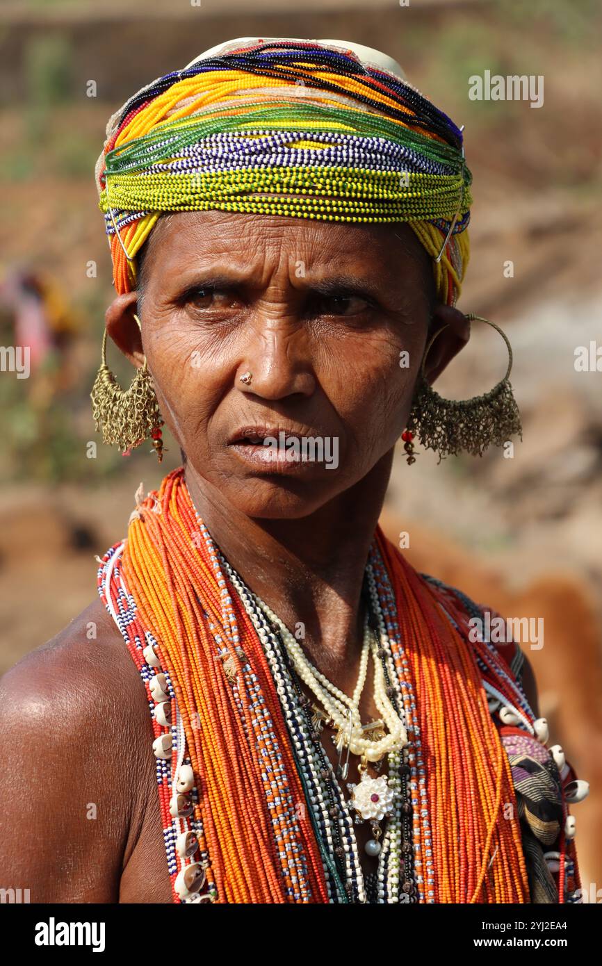 Portrait of a north east indian women Stock Photo - Alamy