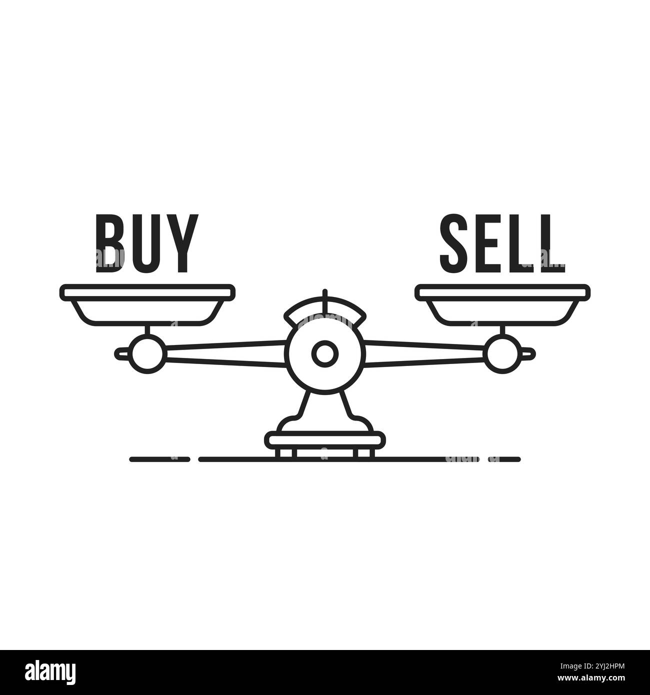 Stock exchange buy sell stocks Stock Vector Images - Alamy