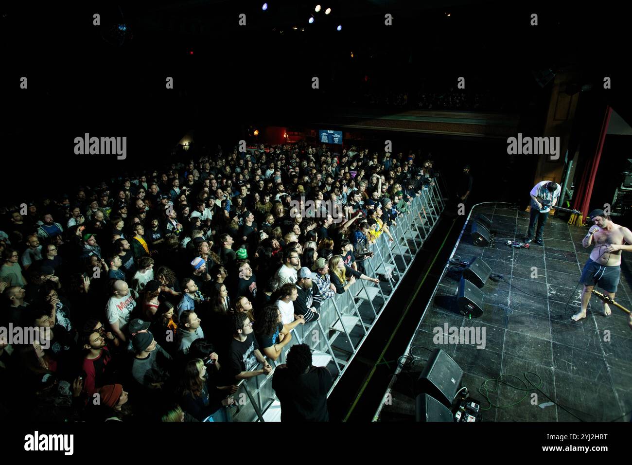 American sludge metal band Chat Pile performs at The Concert Hall in Toronto, CANADA Stock Photo