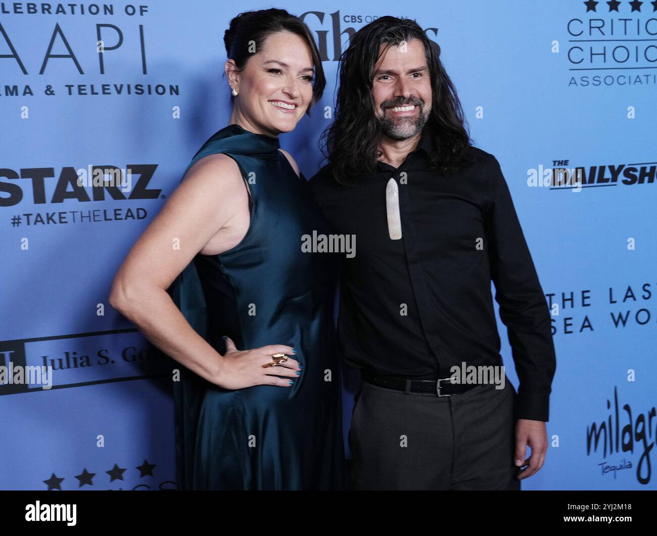 Los Angeles, USA. 12th Nov, 2024. (L-R) Dana Ledoux Miller and David ...