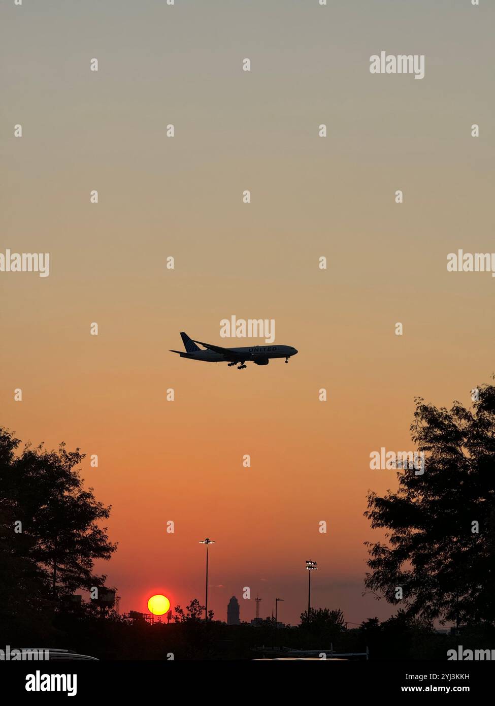 Sunset at the city - Smartphone Captured Stock Image