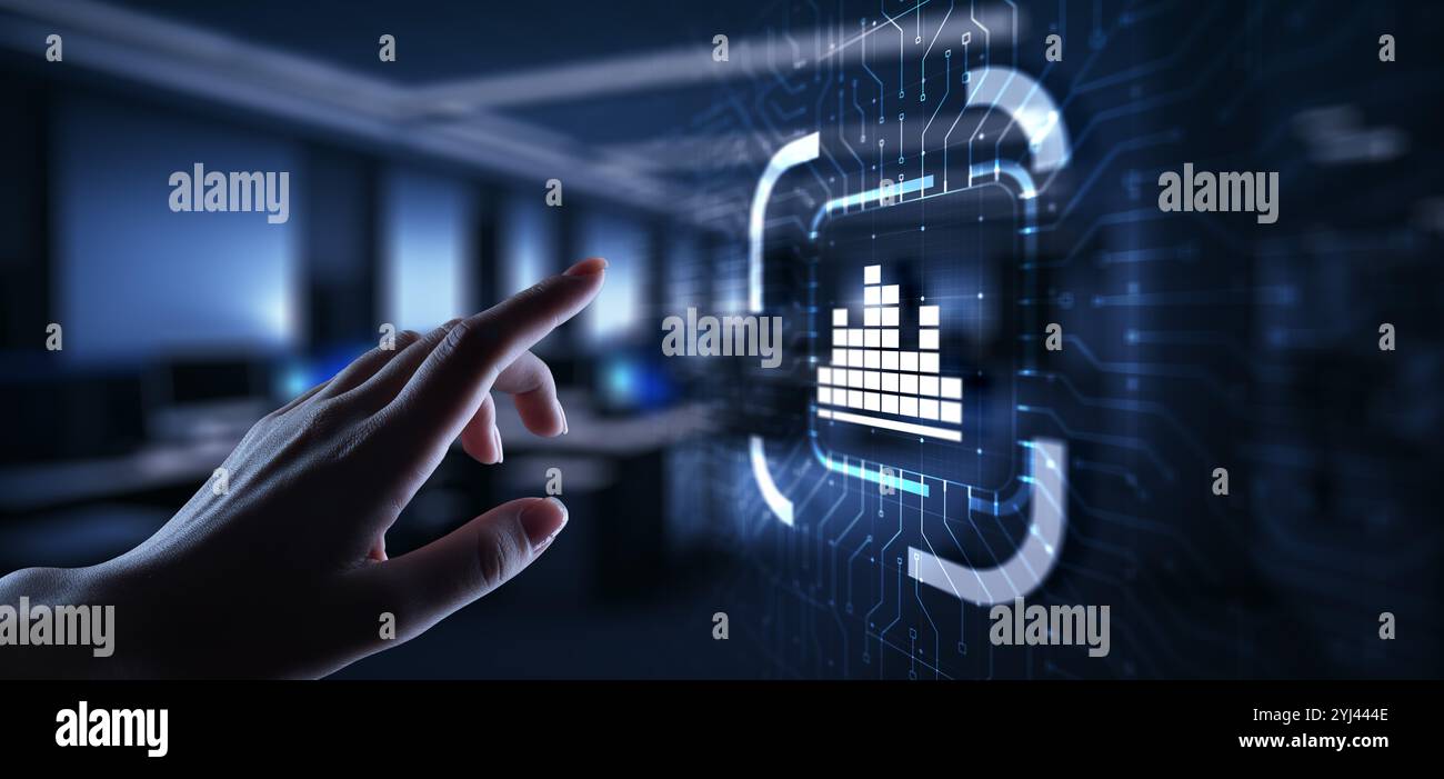 Big Data: Harnessing Large-Scale Data for Business Insights Stock Photo ...