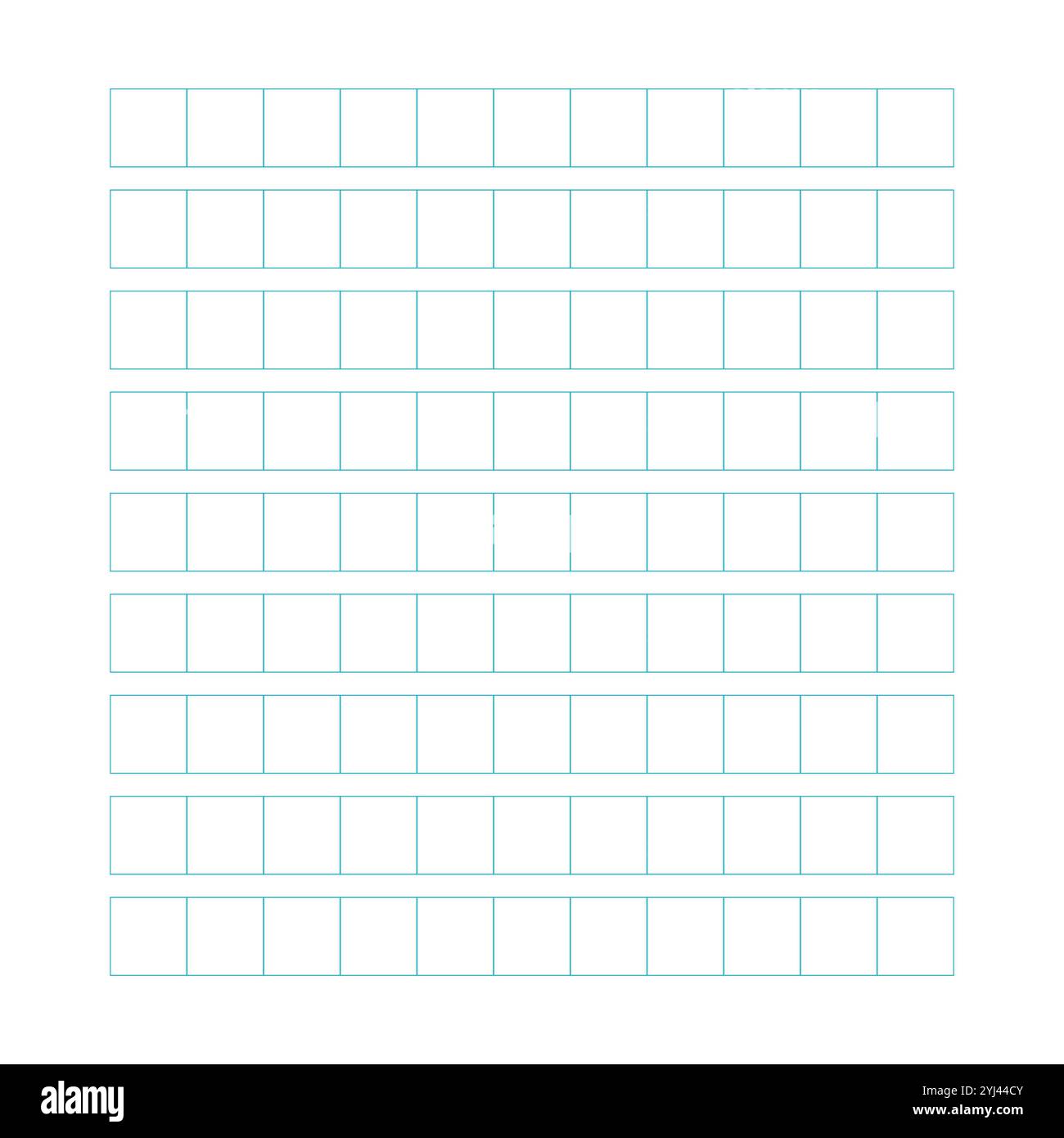 Workbook for writing hieroglyphs. Lined paper for printing. Geometric ...