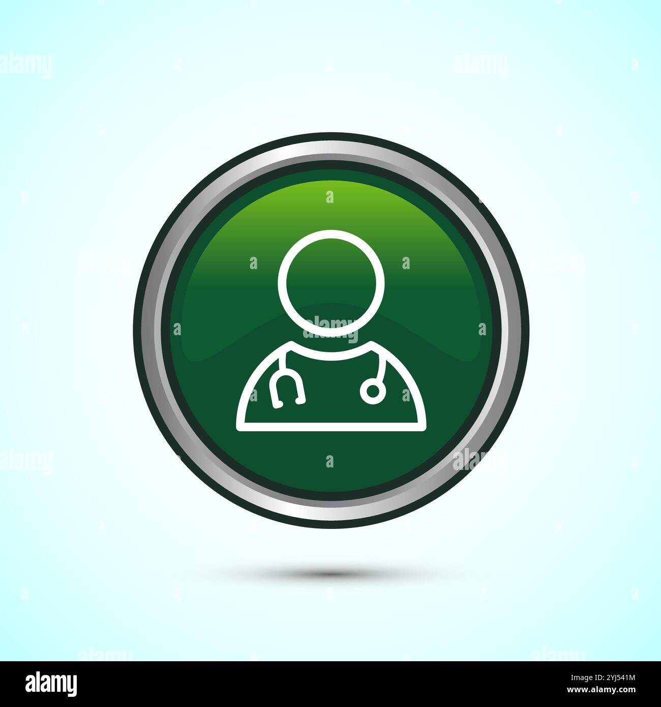 Doctor icon design illustration, Medical consultation and assistant ...