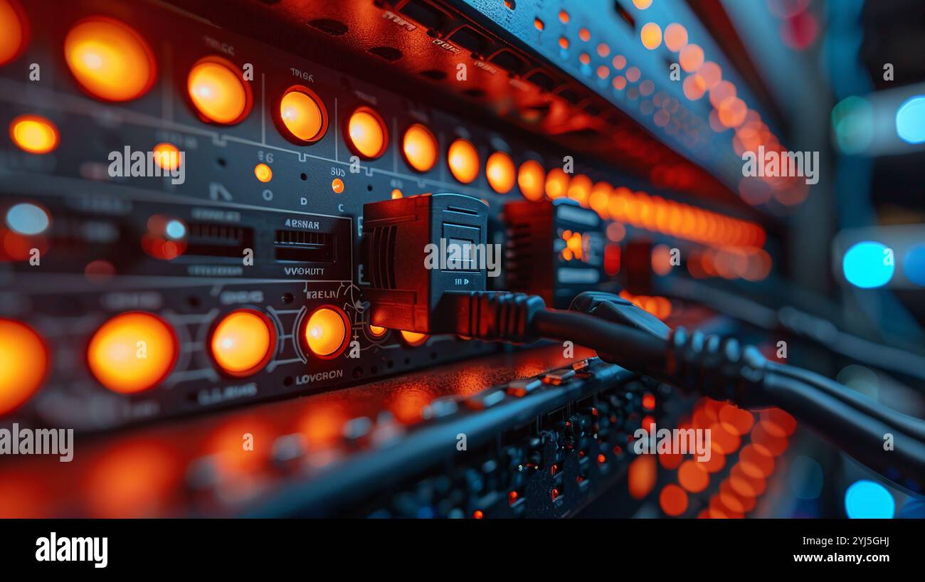 Router with lights hi-res stock photography and images - Alamy