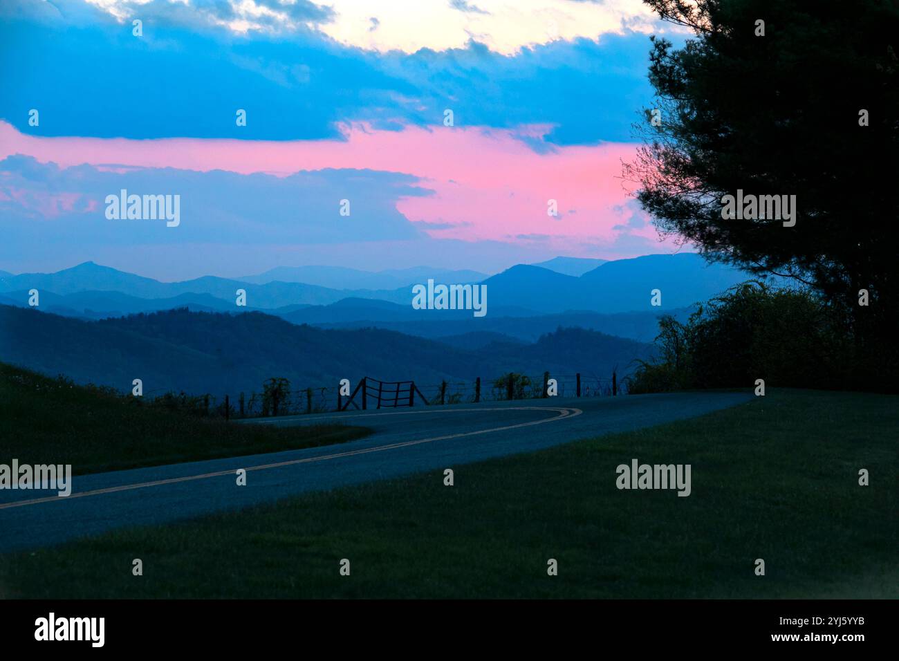 Serene landscape under hi-res stock photography and images - Alamy