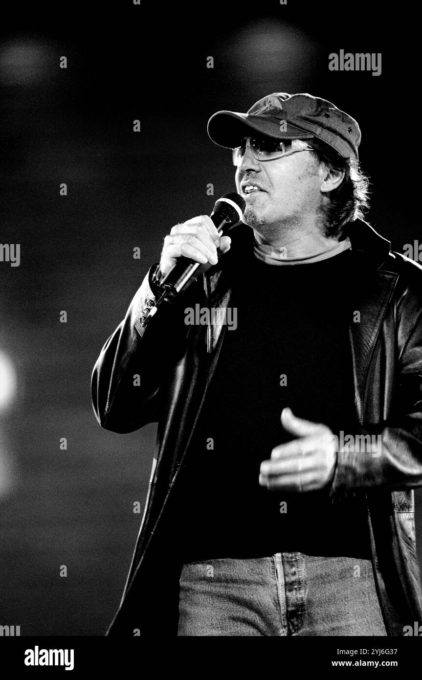 Vasco rossi italian singer Black and White Stock Photos & Images - Alamy