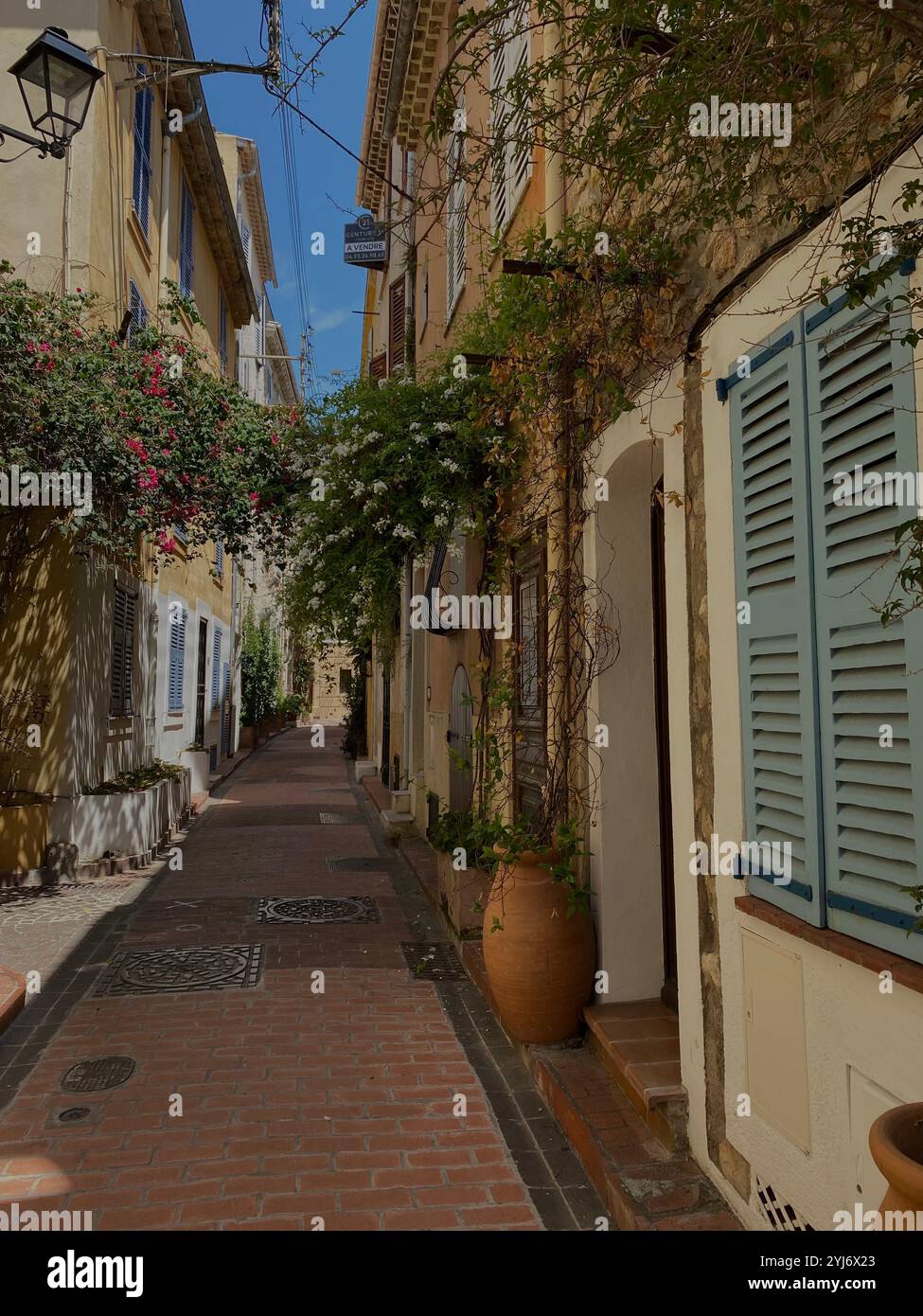 south of France aesthetic - Smartphone Captured Stock Image