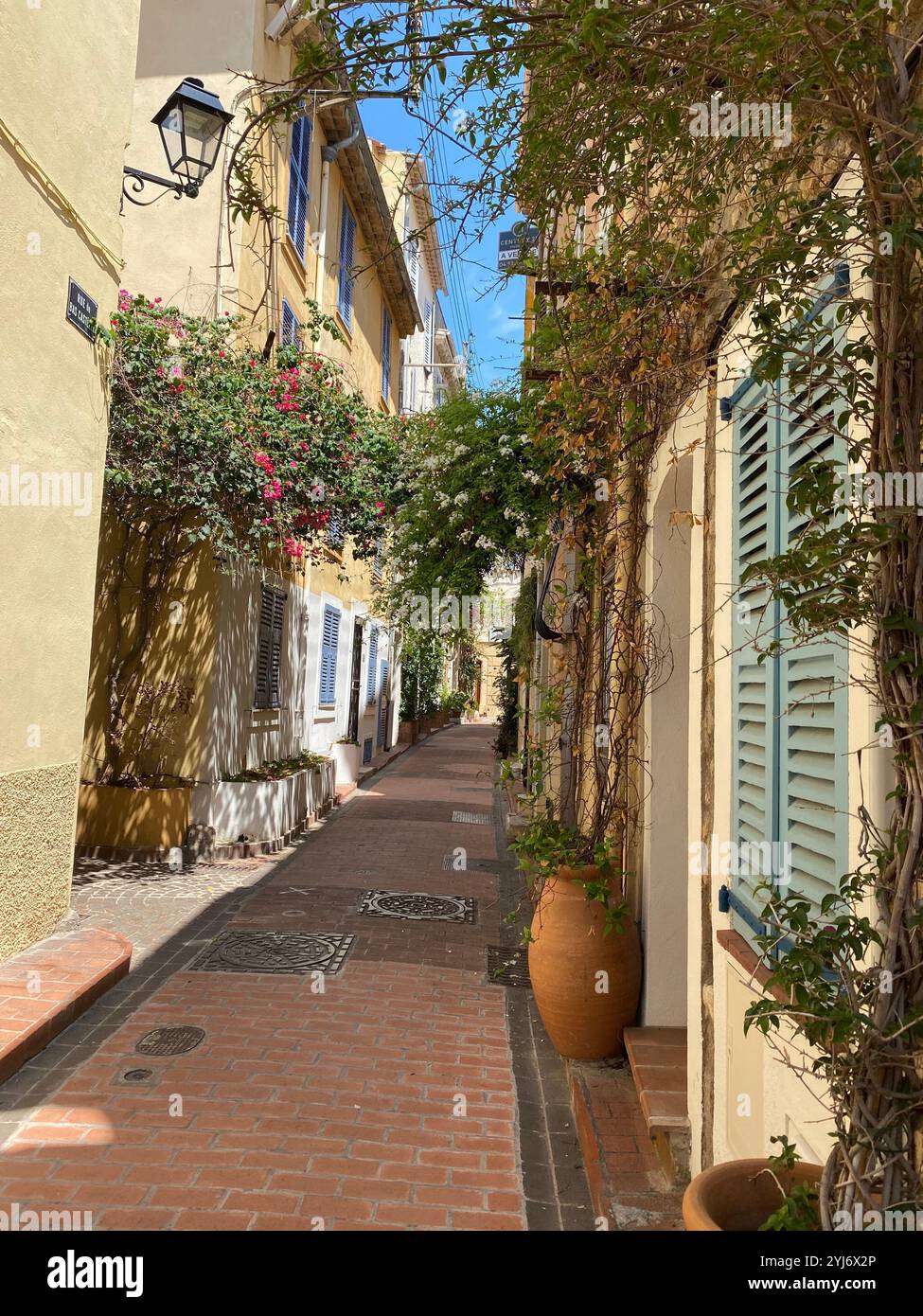 south of France aesthetic - Smartphone Captured Stock Image