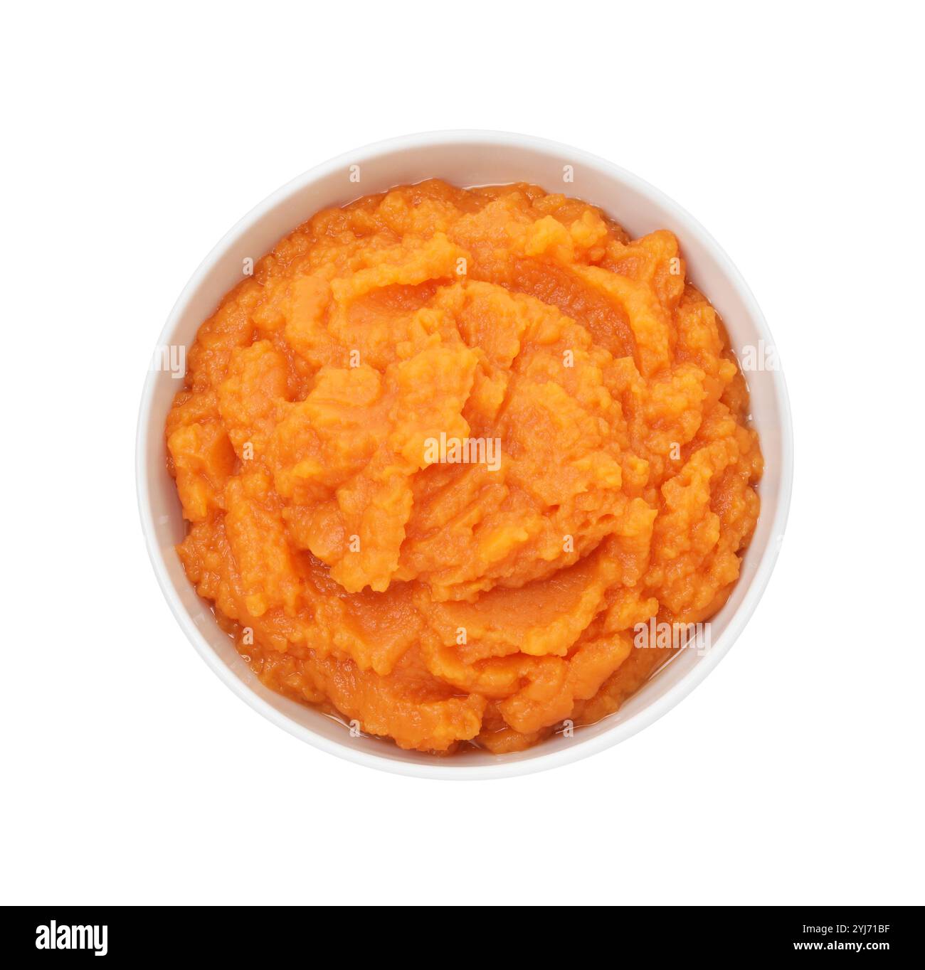 Top view tasty mashed Cut Out Stock Images & Pictures - Alamy