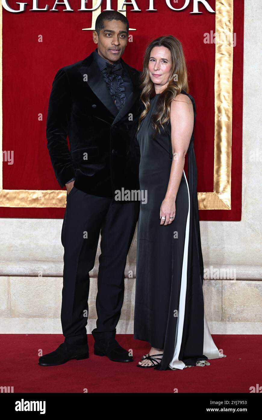 London, UK. November 13th, 2024. Alexander Karim and Malin Karim