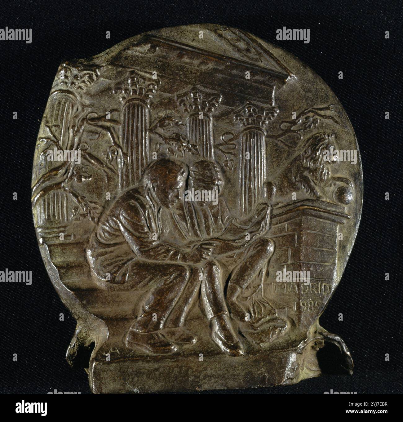 Medalla de bronce conmemorativa hi-res stock photography and images - Alamy