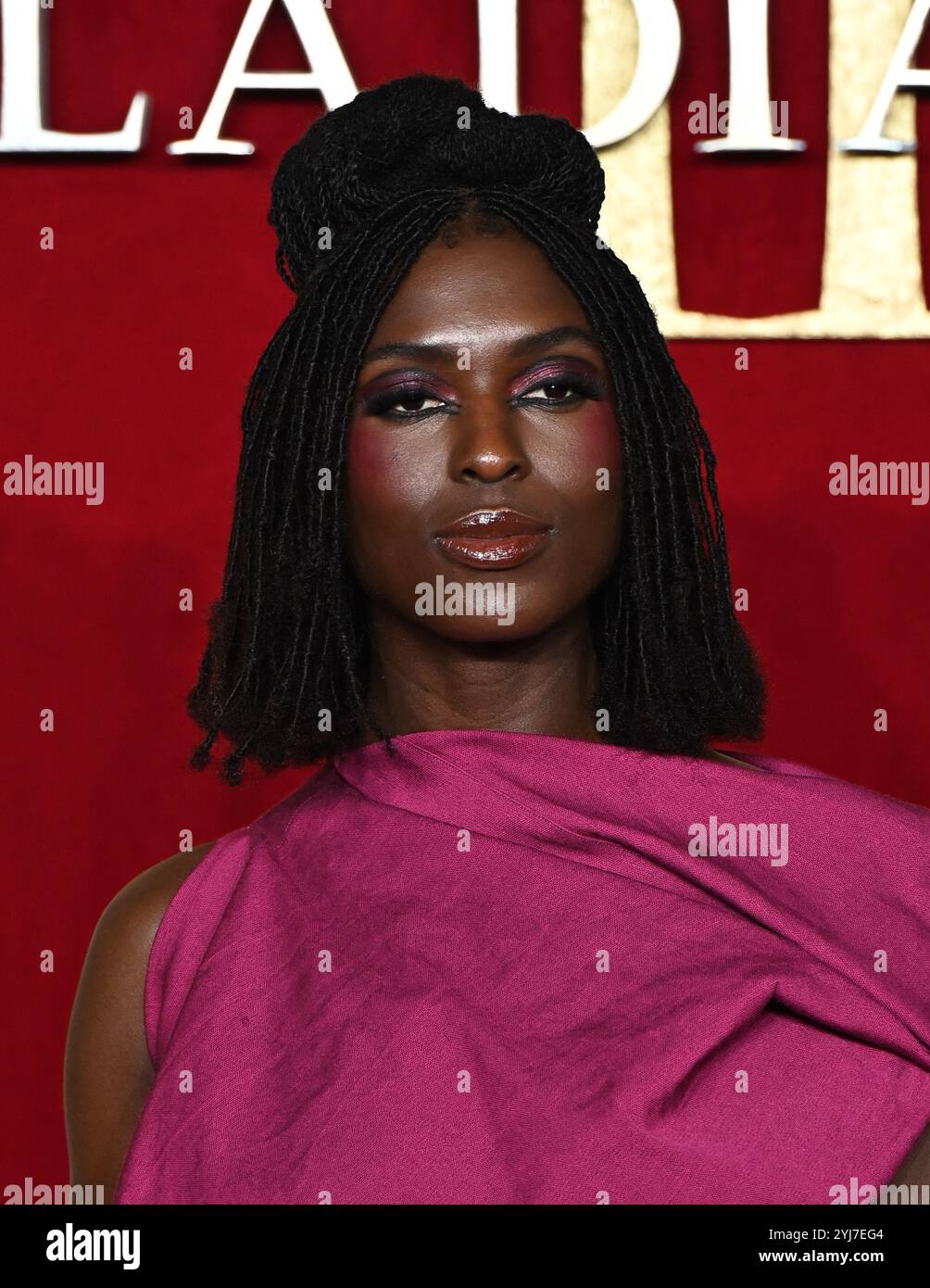 LONDON, UK. 11th Nov, 2024. Jodie Turner-Smith attends 'Gladiator II' The Royal Film Performance And Global Premiere at ODEON Luxe, Leicester Square in London, UK. (Photo by 李世惠/See Li/Picture Capital) Credit: See Li/Picture Capital/Alamy Live News Stock Photo