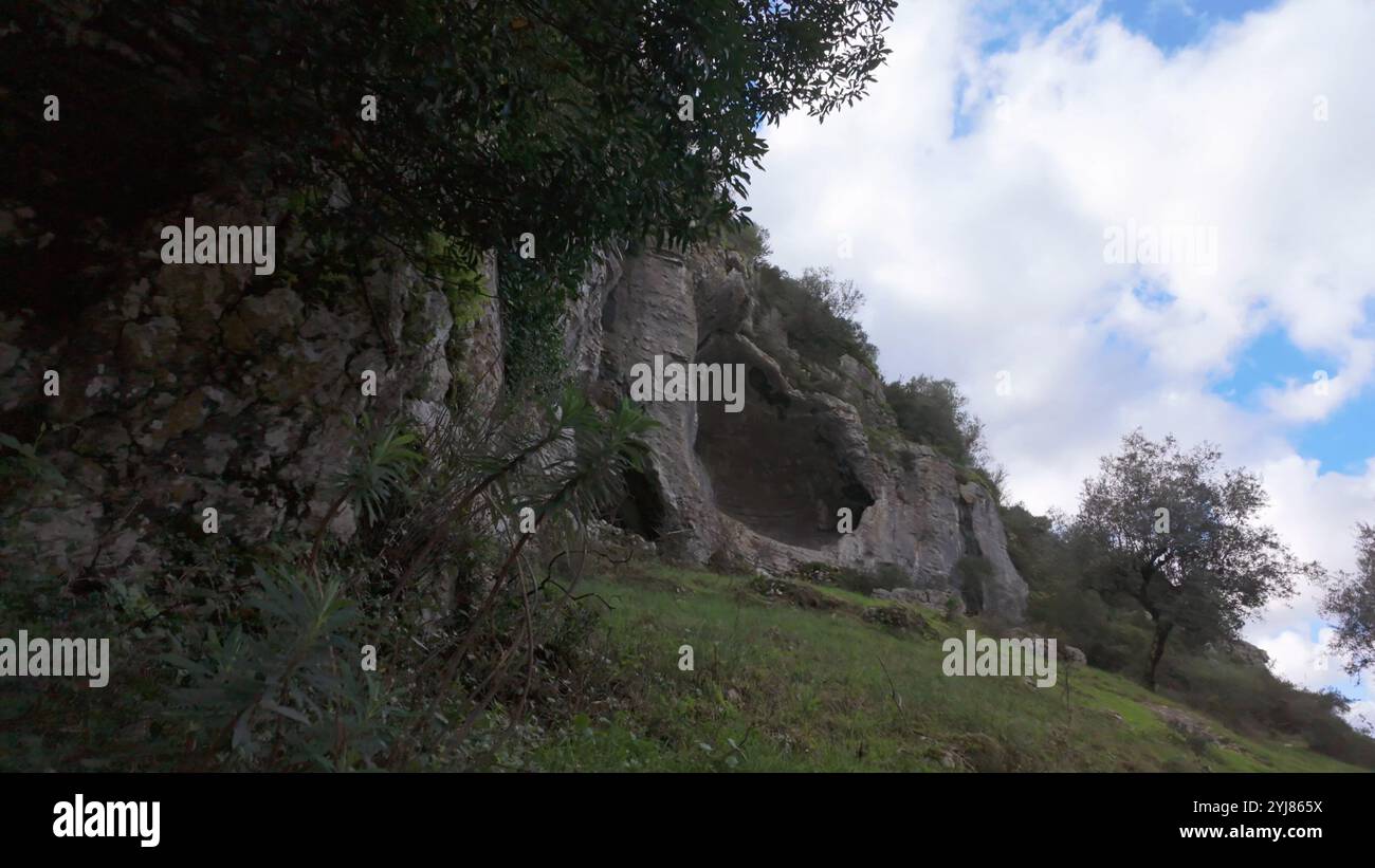 Casmilo Buracas do Casmilo at Condeixa - Portugal. Ancient limestone caves ...