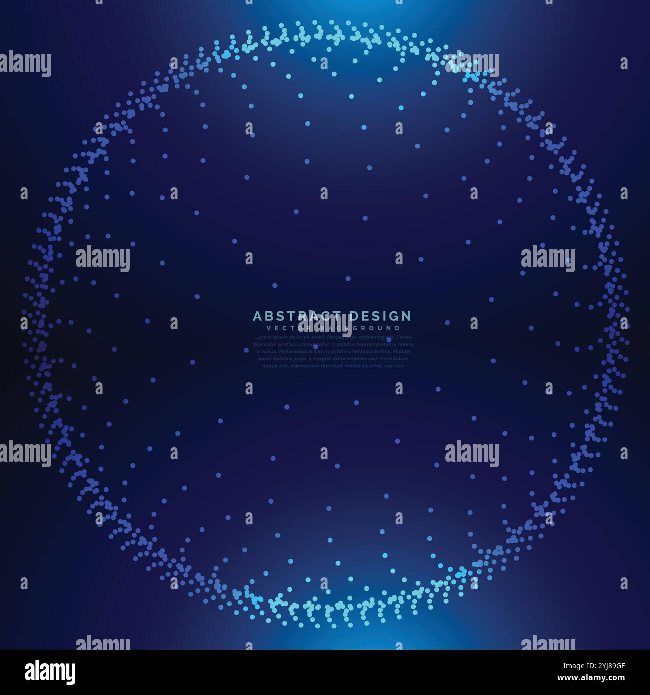 3d dots circle mesh in technology style Stock Vector Image & Art - Alamy