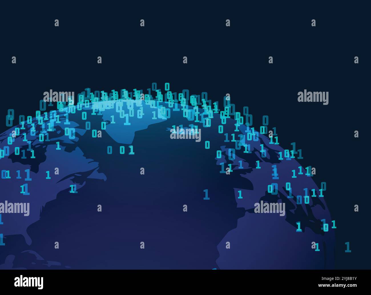 digital earth technology style background Stock Vector Image & Art - Alamy