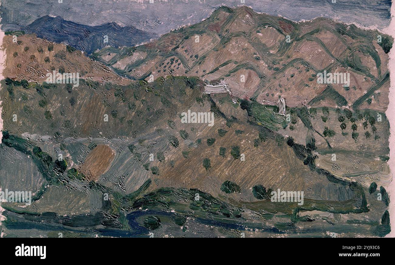 Pintura paisaje montaña hi-res stock photography and images - Alamy
