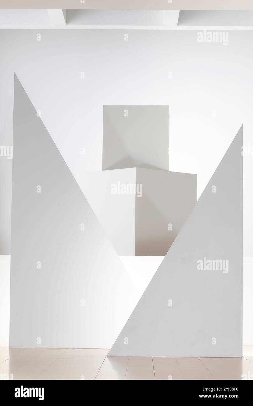 Art made from squares and triangles hi-res stock photography and images ...