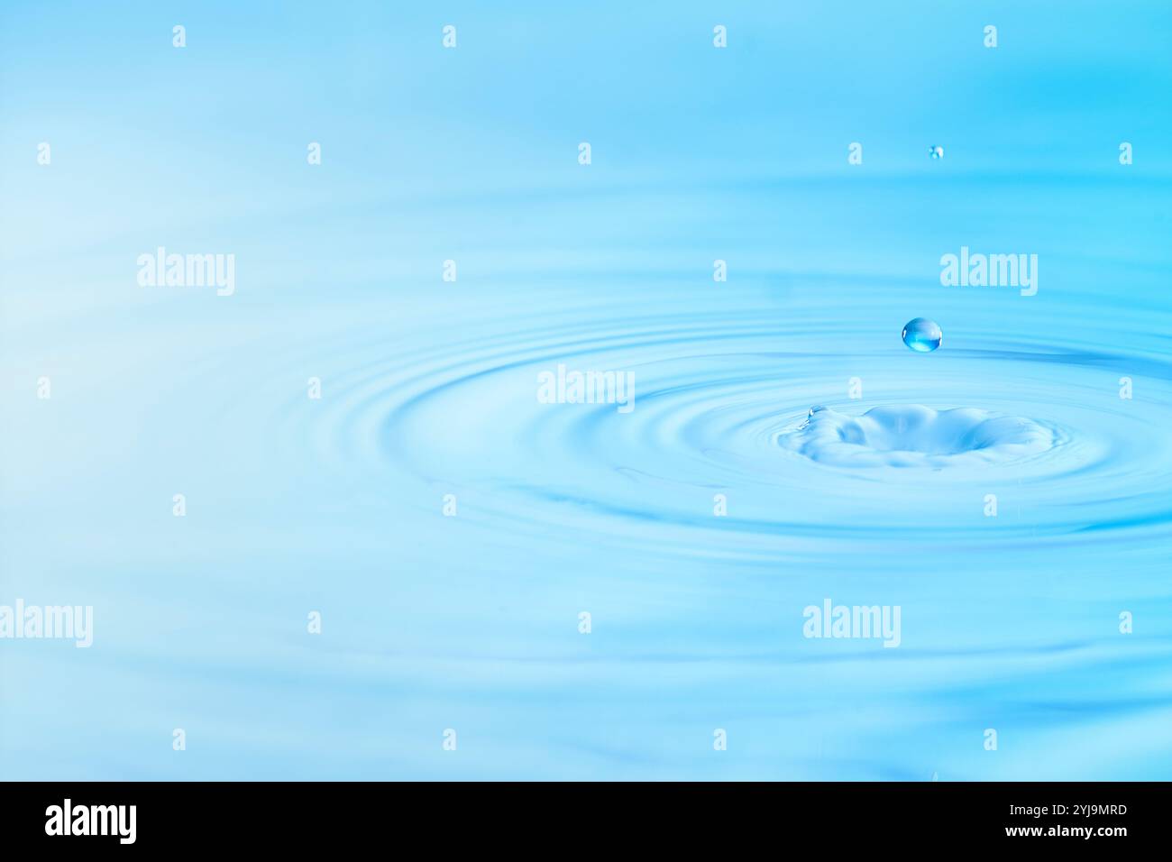 Light blue ripples Stock Photo - Alamy