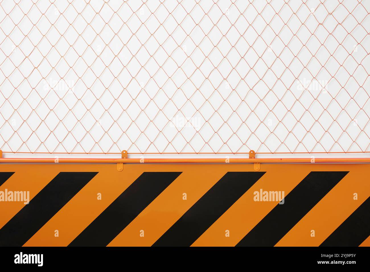 Fence at construction site Stock Photo - Alamy