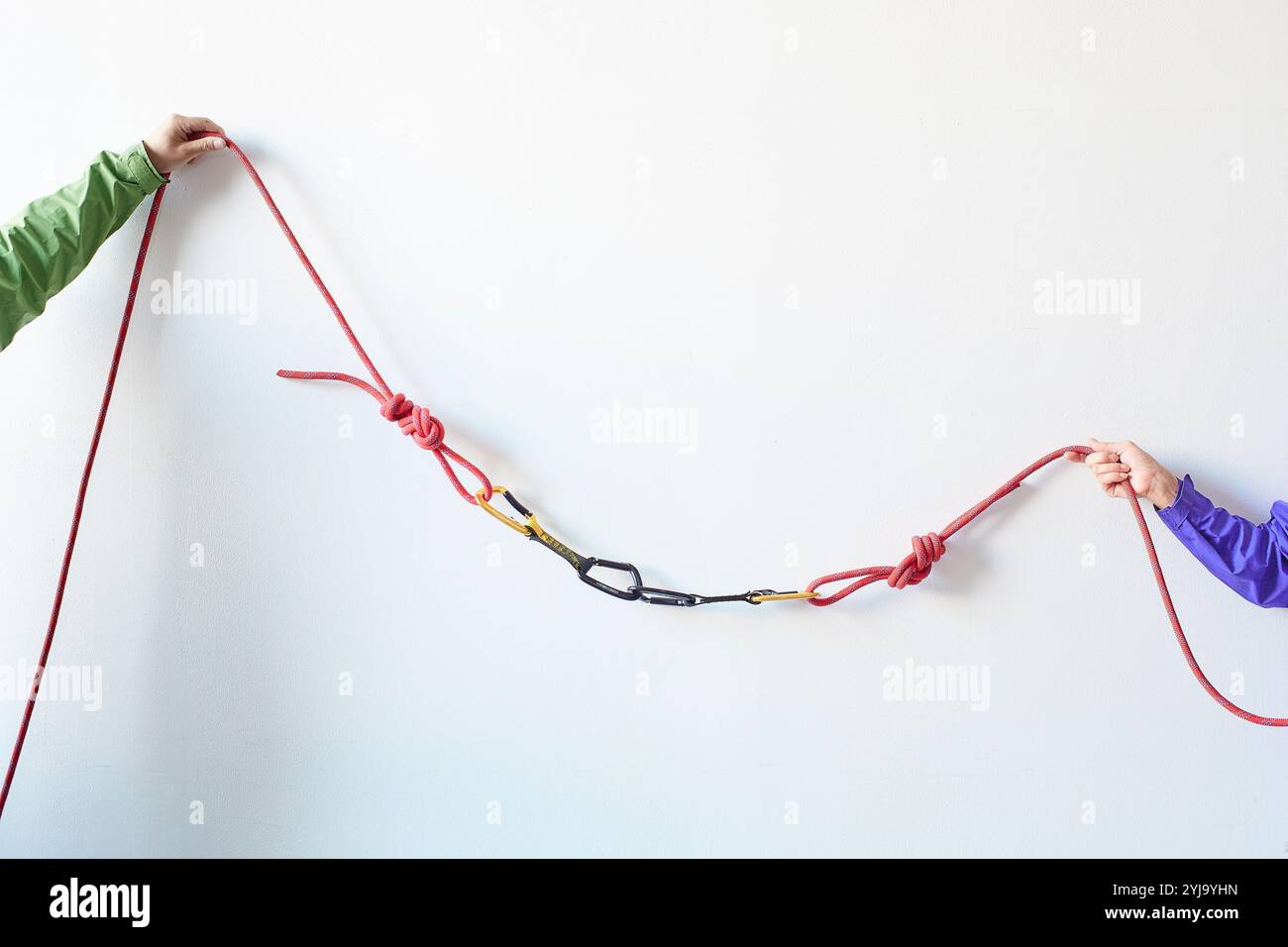 Woman pulling man tie hi-res stock photography and images - Alamy