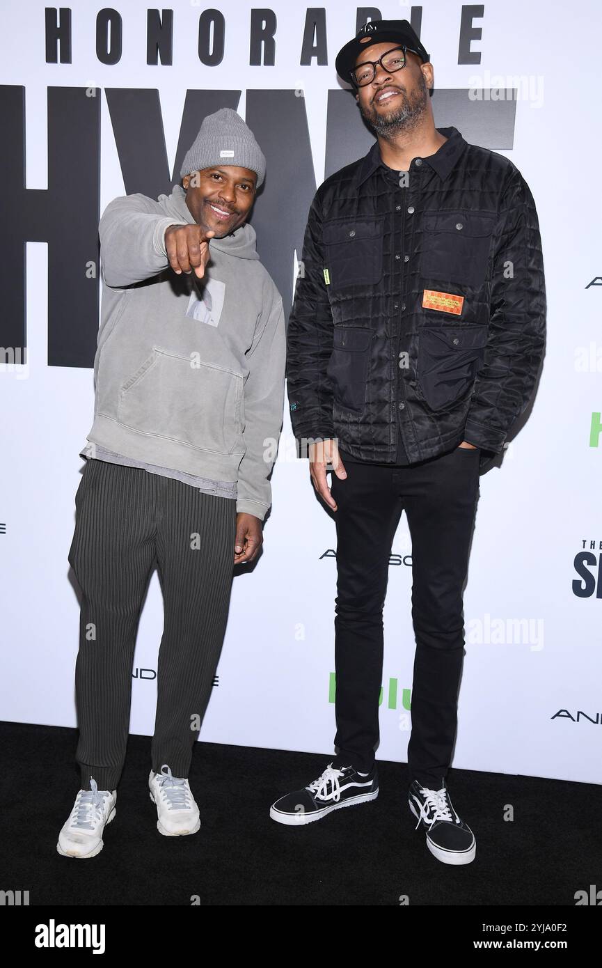Coodie Rapper New York, USA. 13th Nov, 2024. (L-R) Film Director Coodie and Samir ...