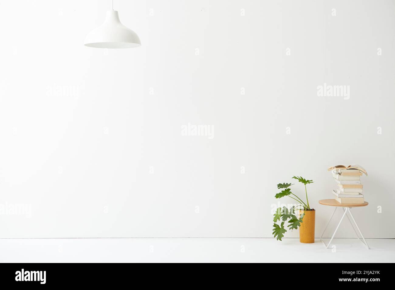 A blank living room Stock Photo