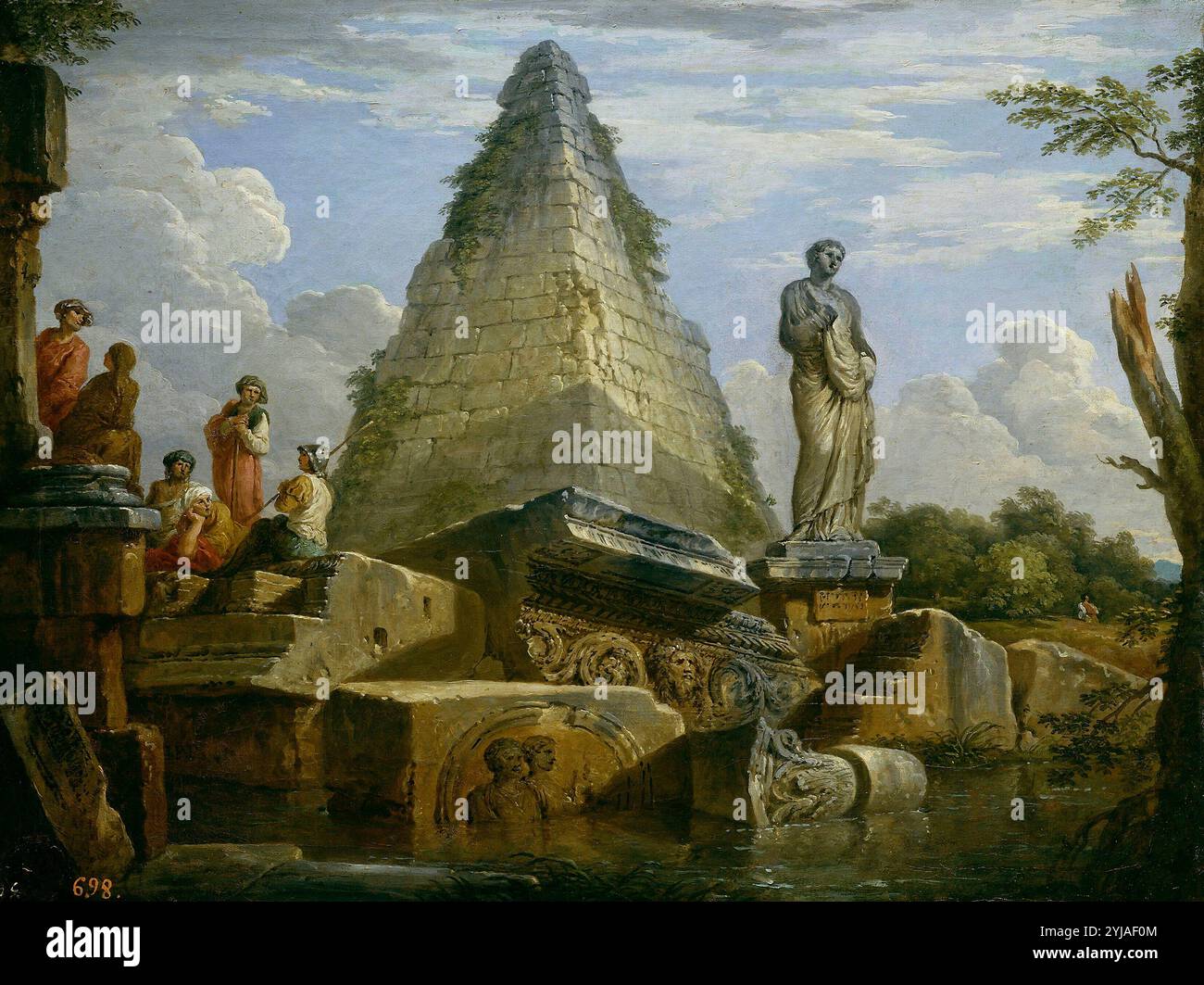 Pyramids Italian Professor Italian pyramid spain hi-res stock photography and images - Alamy