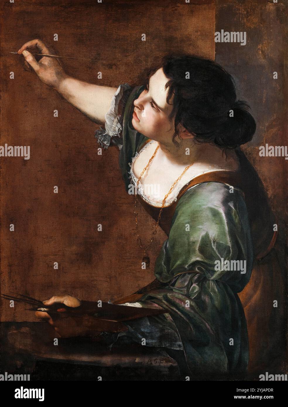 Artemisia Gentileschi 1593 c 1656 Self Portrait As The Allegory Of artemisia-gentileschi-1593-c-1656-self-portrait-as-the-allegory-of