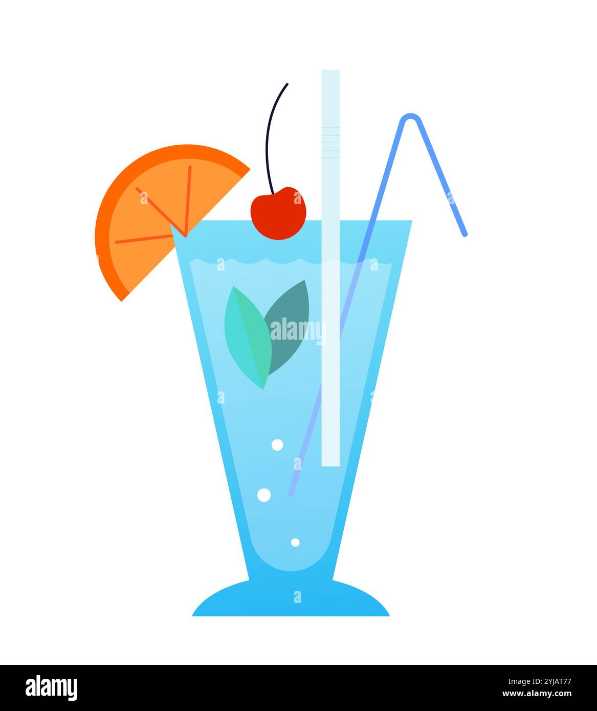 Summer cocktail party concept Stock Vector Images - Alamy
