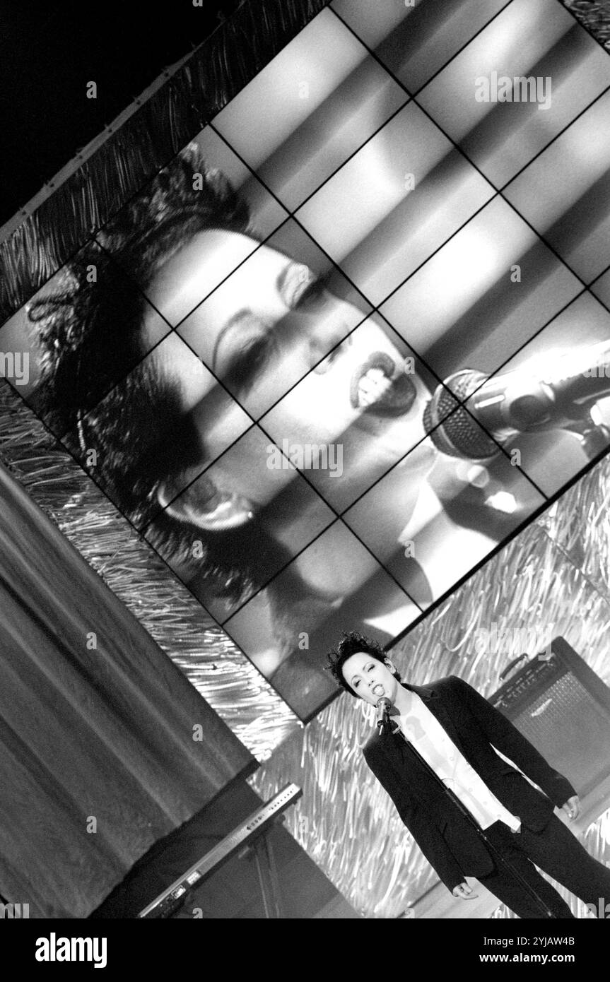 Antonella ruggiero live Black and White Stock Photos & Images - Alamy