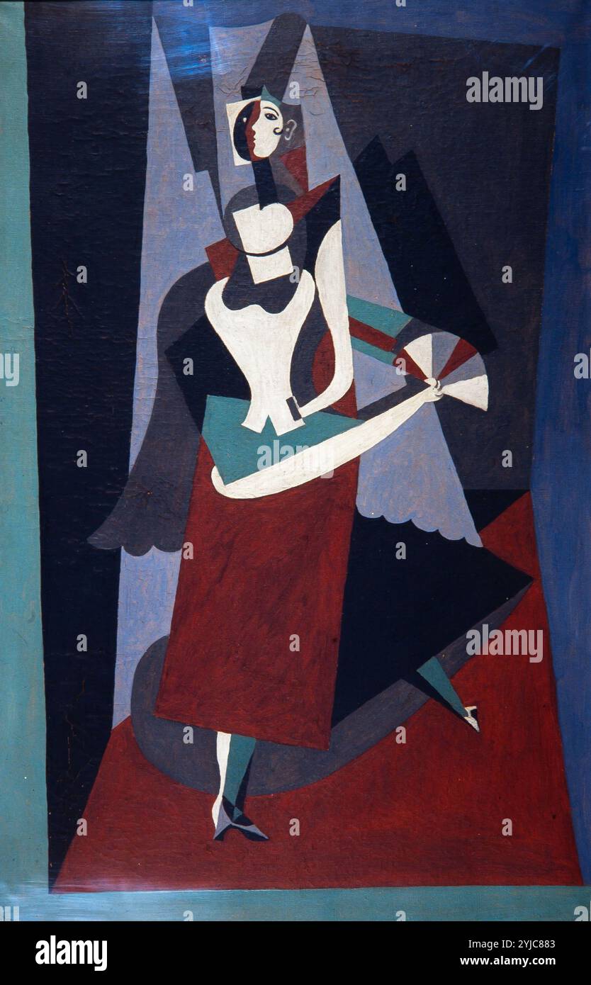 Picasso museum barcelona cubism hi-res stock photography and