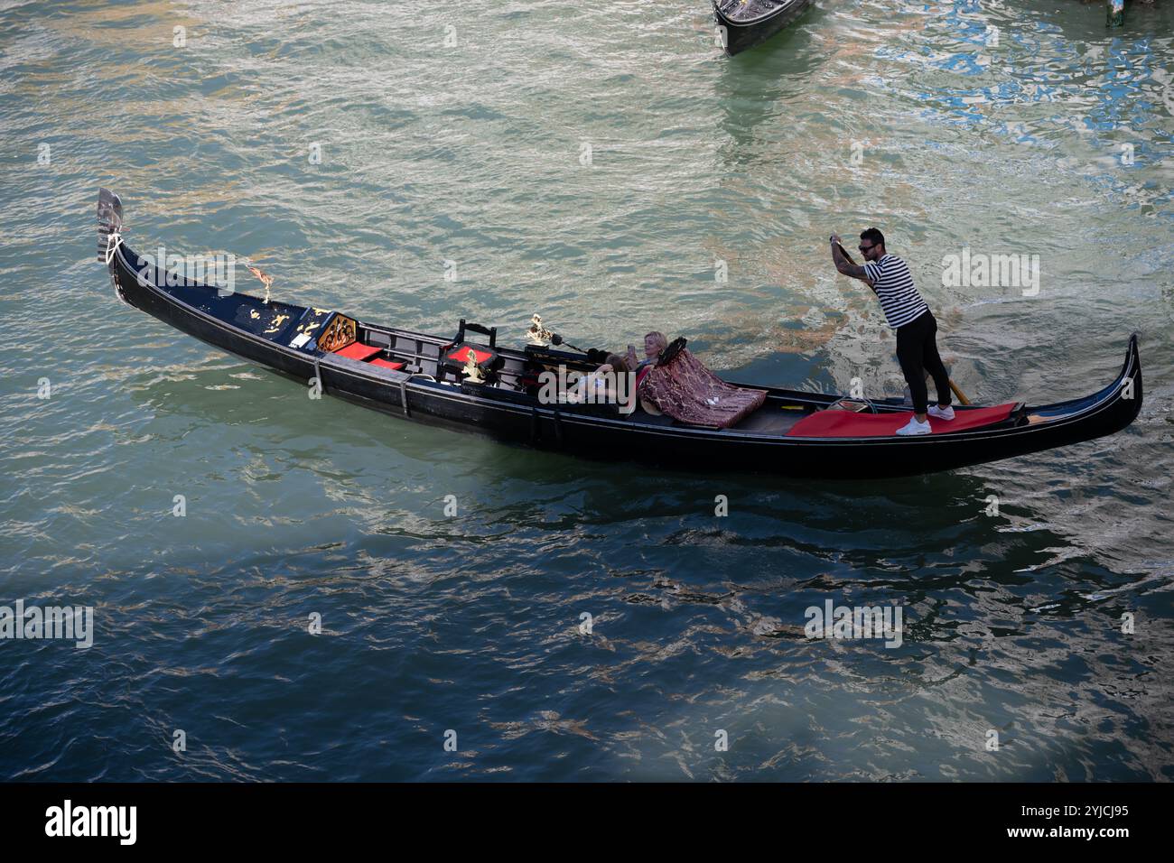 Gondola Ride on the Grand Canal, Venice, Italy Stock Photo - Alamy
