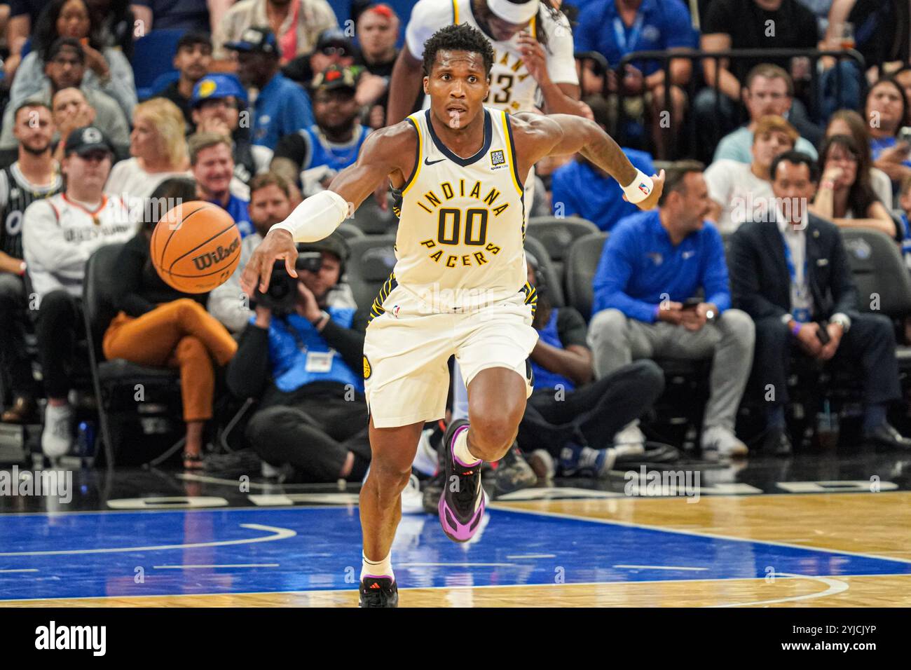 Bennedict mathurin of pacers hi-res stock photography and images - Alamy