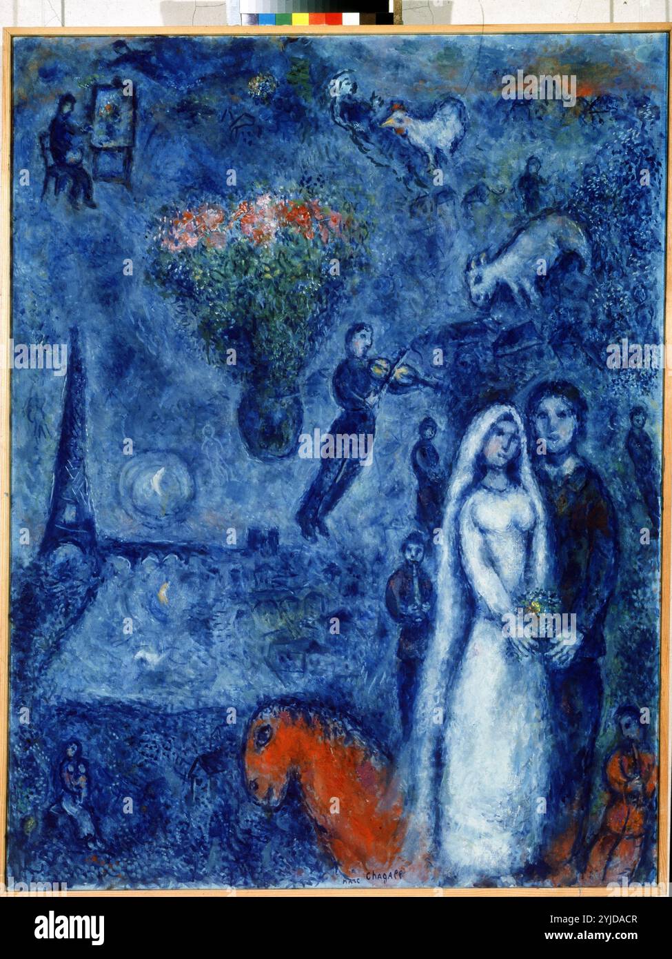 Marc chagall the eiffel tower hi-res stock photography and images - Alamy