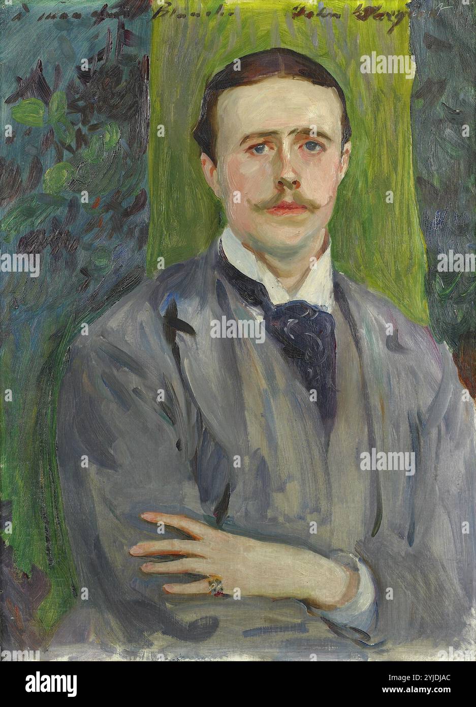 Portrait Of The Painter Jacques mile Blanche 1861 1942 Museum 