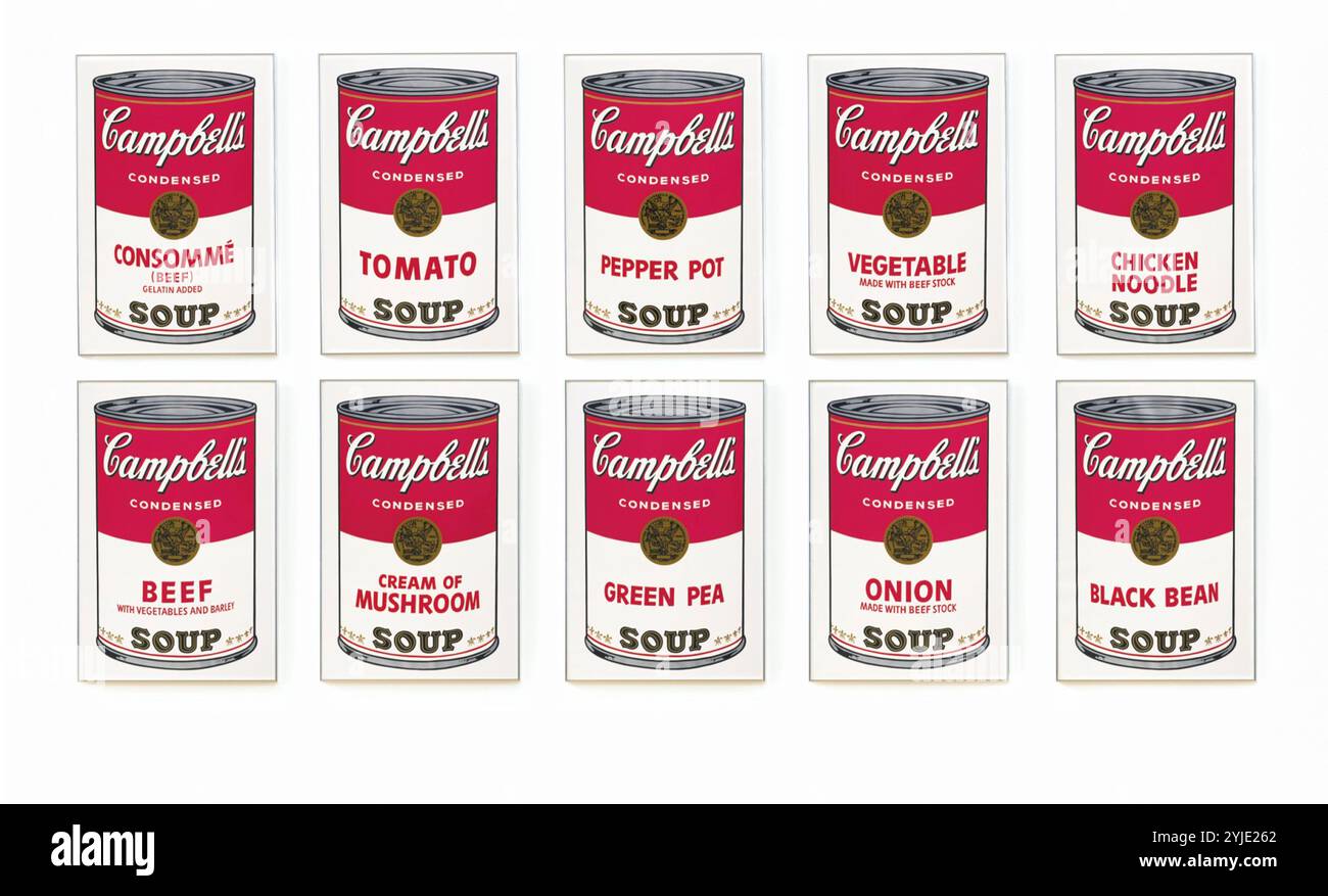 Andy warhol campbell soup hi-res stock photography and images - Alamy
