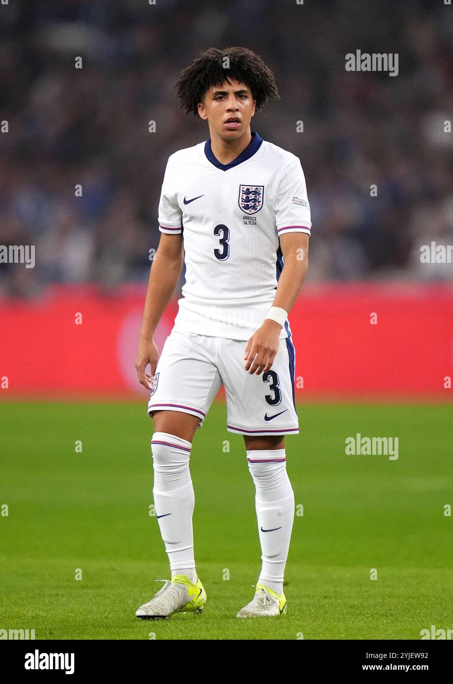 England's Rico Lewis during the UEFA Nations League Group B2 match at ...