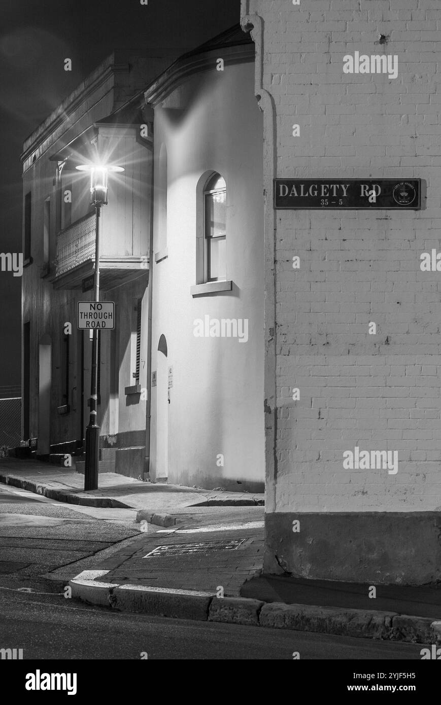 The Sydney suburb of The Rocks, settled at colonization in 1788 ...