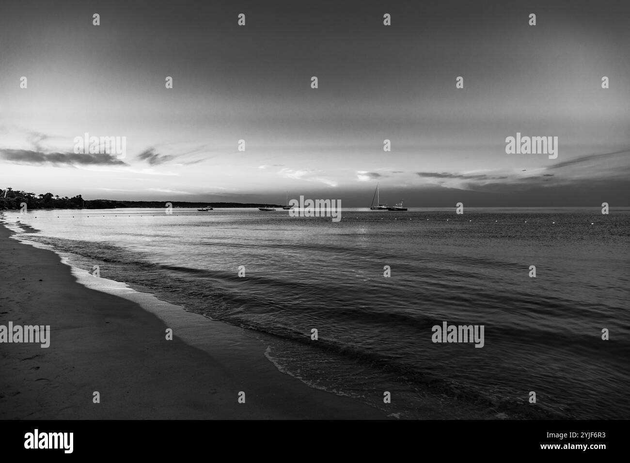 Sunrise dramatic sky over Black and White Stock Photos & Images - Alamy