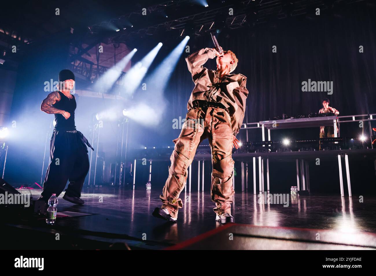 Milan, BI performs in concert during the Love Or Die Tour at Alcatraz ...