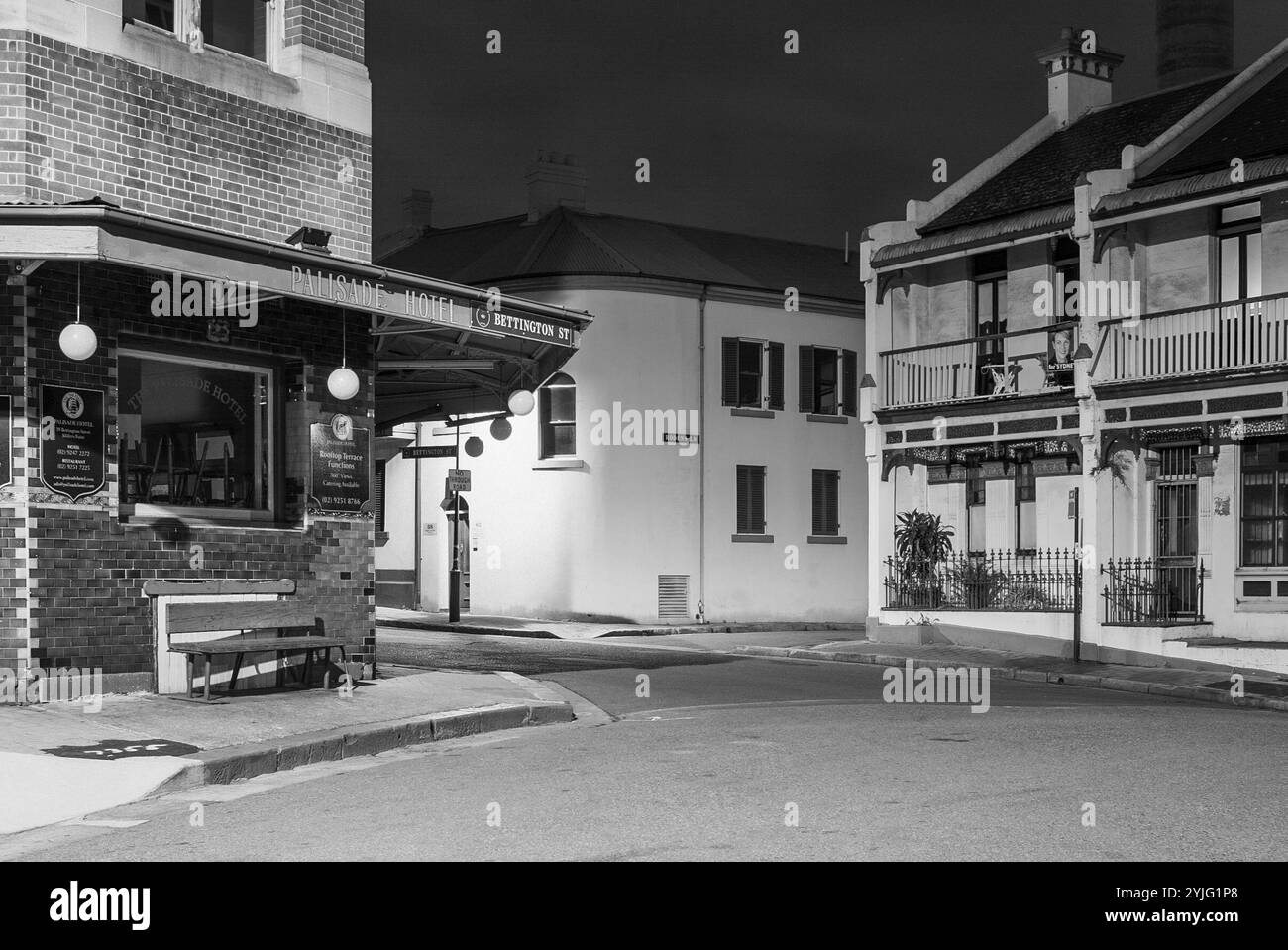 The Sydney suburb of The Rocks, settled at colonization in 1788 ...