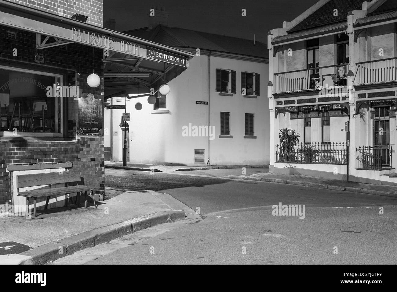 The Sydney suburb of The Rocks, settled at colonization in 1788 ...