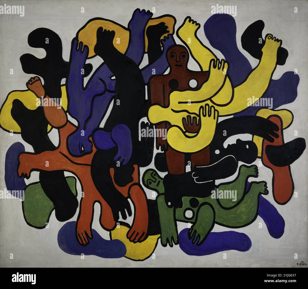 Fernand Leger National Museum. Fernand Leger Les trois musicians