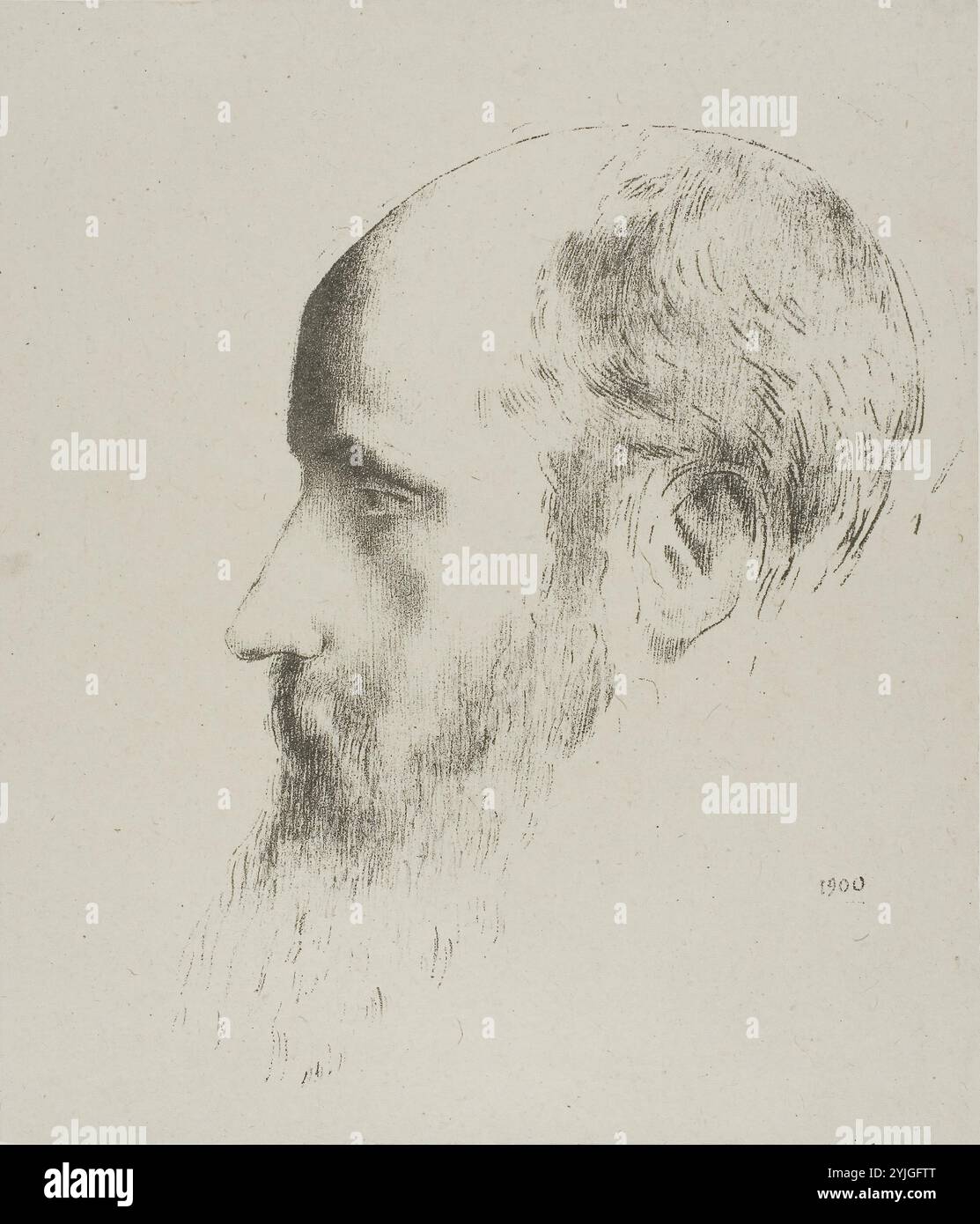 Lithograph in black on gray china paper hi-res stock photography and ...