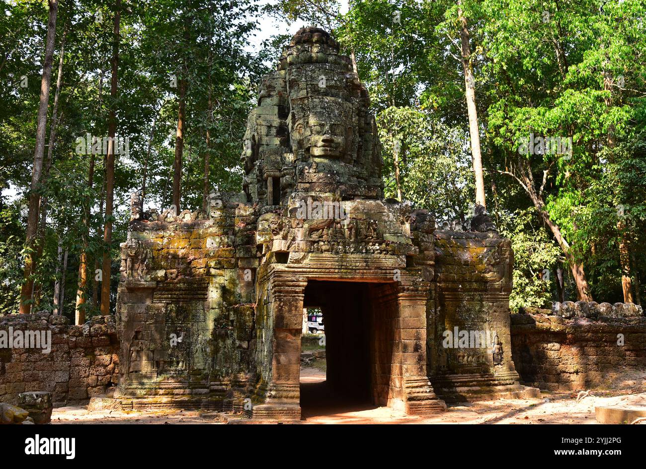 Ta Som temple at Angkor, Cambodia Stock Photo