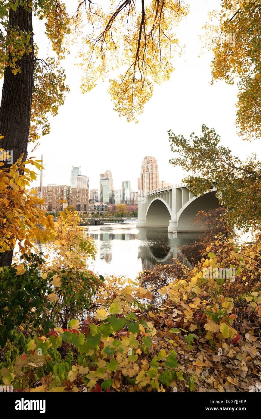 Changing Seasons in Minneapolis, Minnesota Stock Photo - Alamy