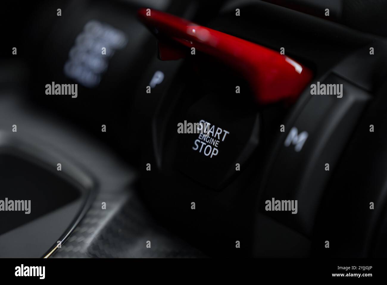 Super Car Button High performance supercar hi-res stock photography and images - Alamy