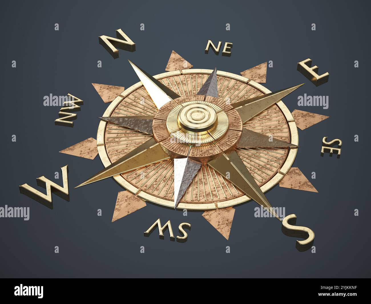 Old drawing compass orientation compass hi-res stock photography and ...
