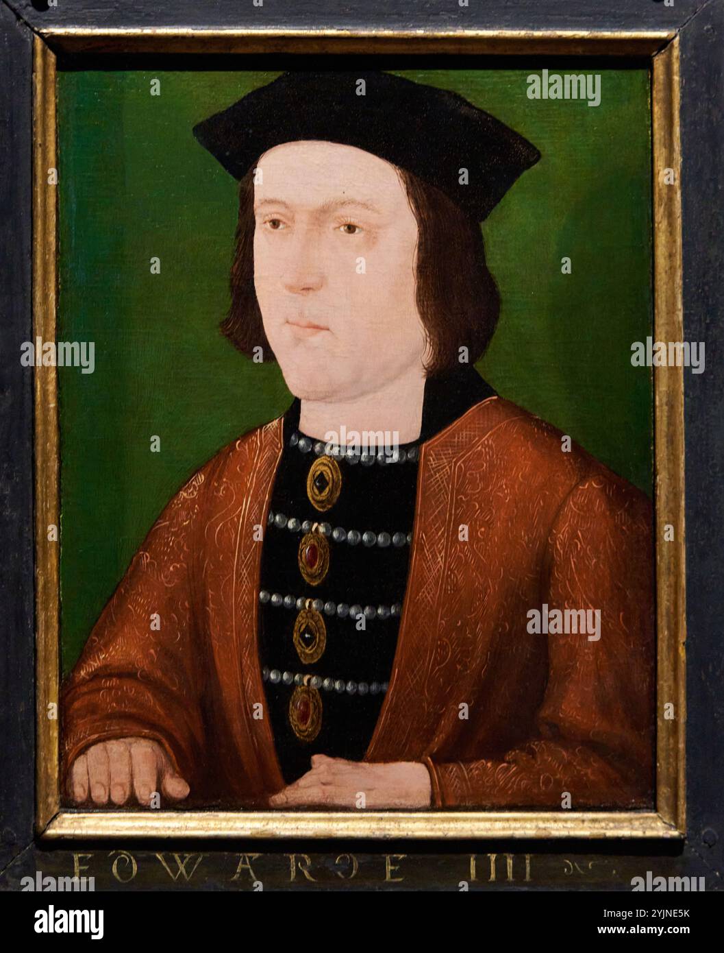 King Edward IV, (1442-1483), about 1540, unknown artist, National Portrait Gallery, London, UK. Stock Photo